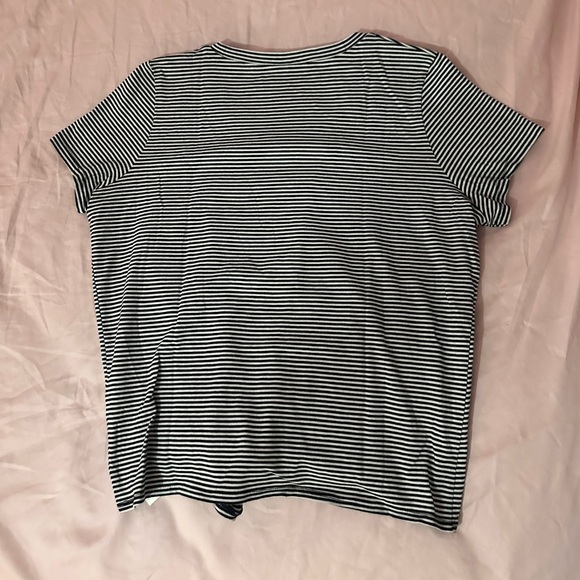 NWT MADEWELL STRIPED KNOT FRONT TEE - Picture 15 of 16